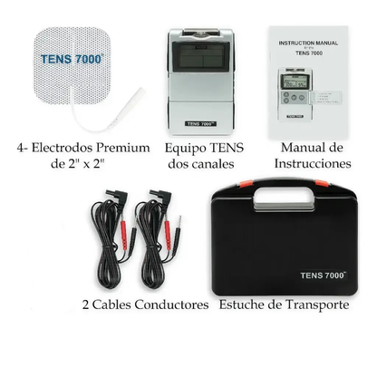 TENS + EMS – Electroestimulador muscular recargable
